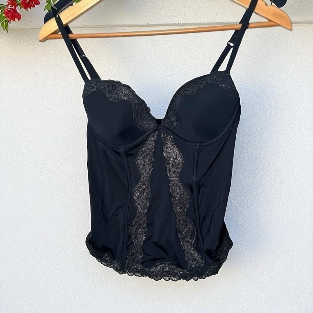 La Senza glitter corset S whimsigoth glam punk grunge